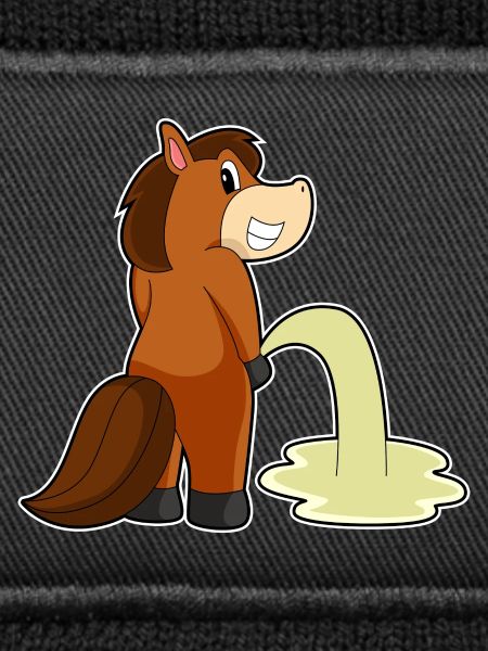 Pferd Toilette