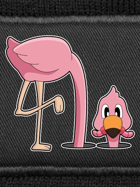 Funny flamingo