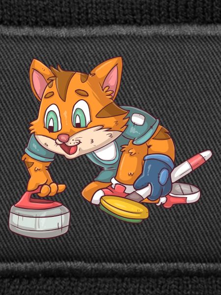Curling Cat