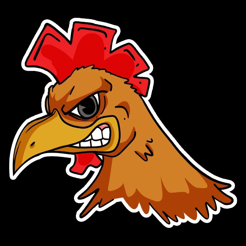 Huhn Kopf