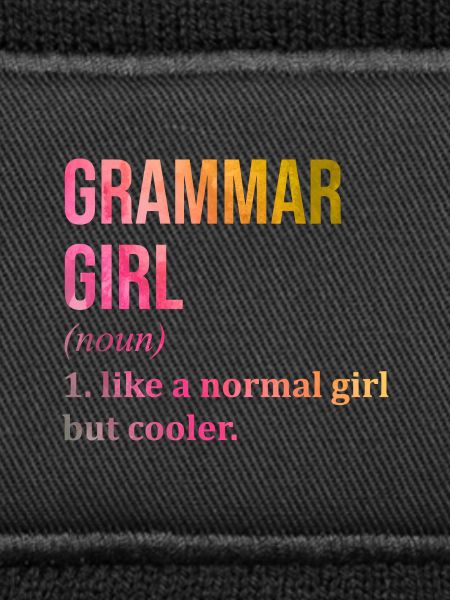 Grammar Grammar Grammar