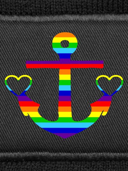 Anker Regenbogen bunt