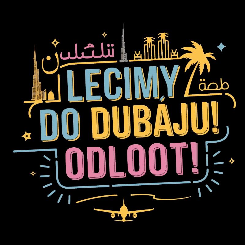 We're flying to Dubai!