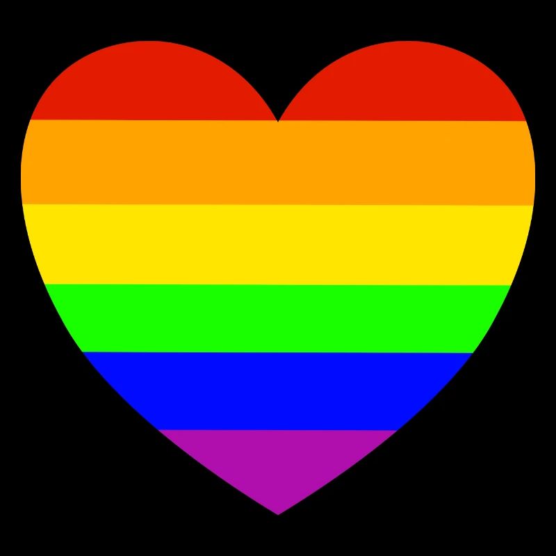 Regenbogenherz Pride Design