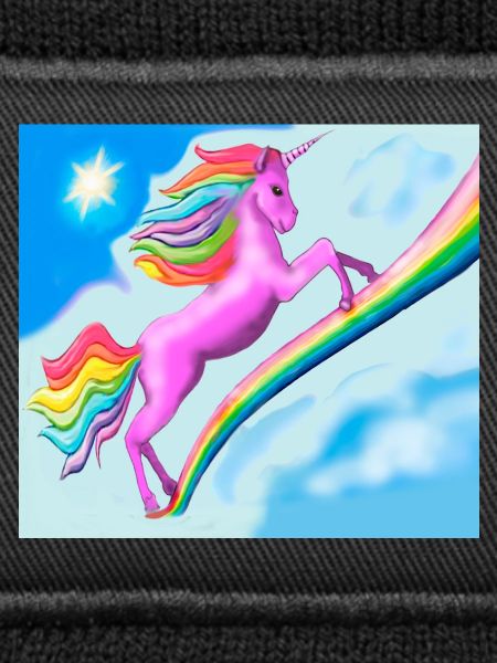 Einhorn und Regenbogen
