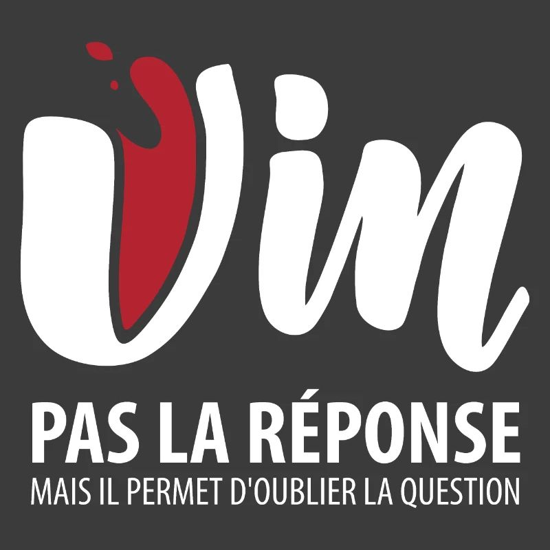 Wine not the solution (dark)