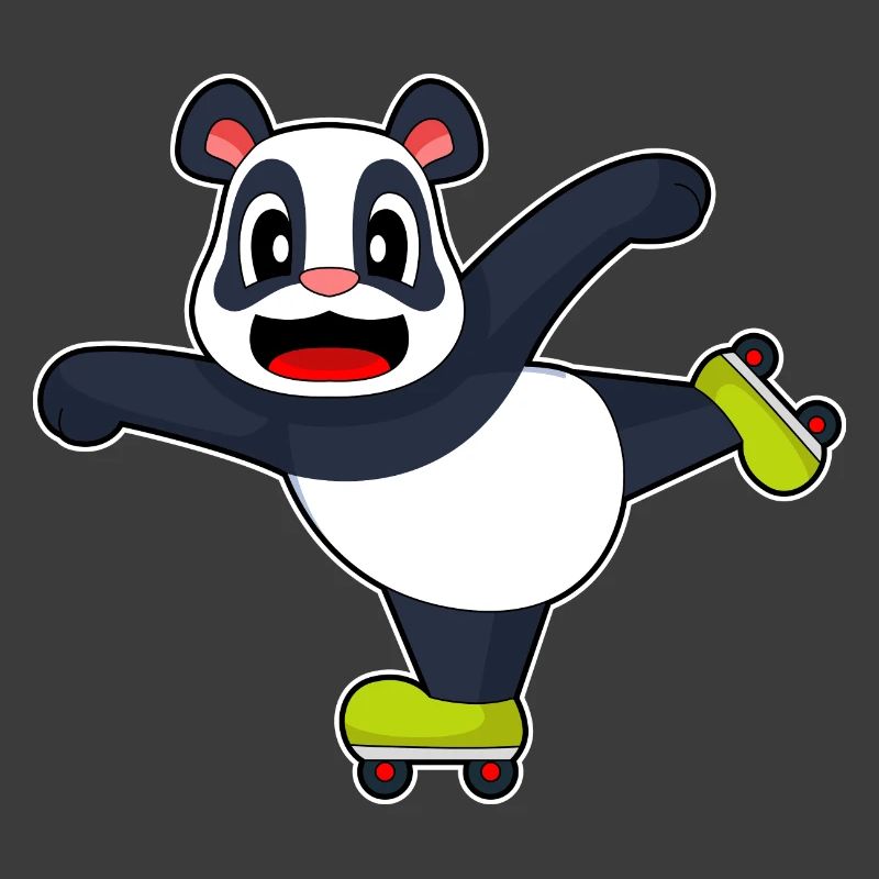 Panda Inline skating Inline skates