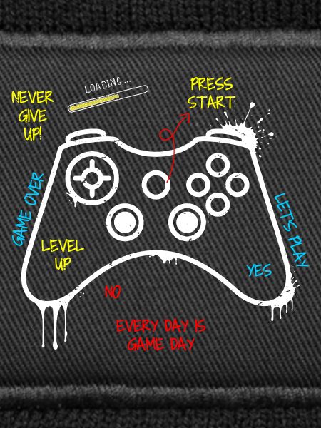 Gamer Controller Graffiti