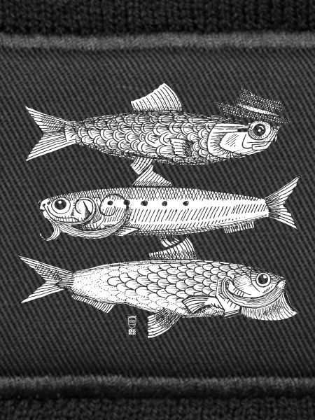 3 Fish - White