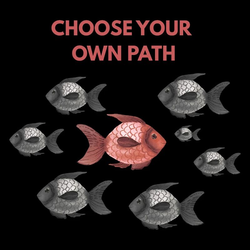 Choose your own path red fish