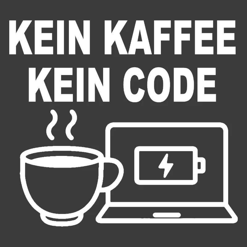 Kein Kaffee Kein Code – Funny Programmer Design