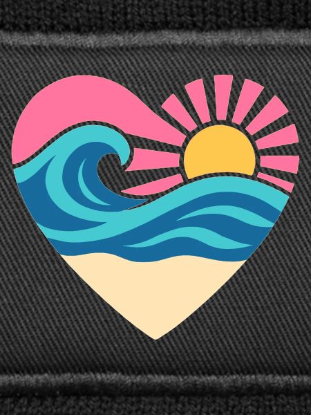 Summer Heart – Wave & Sunset