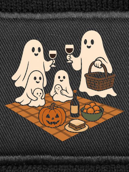 Gespenster beim Halloweenpicknick