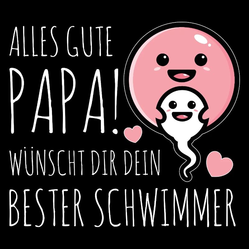 Alles Gute Papa wünscht dir dein bester Schwimmer