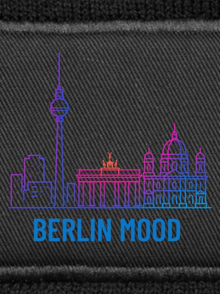 Berlin Mood Neon Skyline