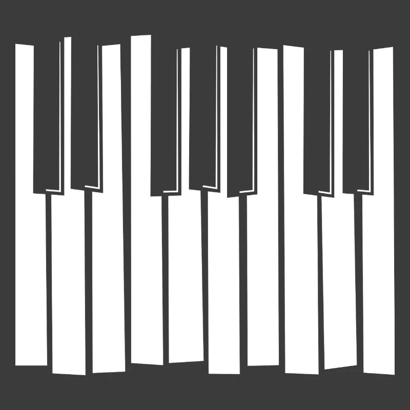 Piano Keyboard Strip Pattern