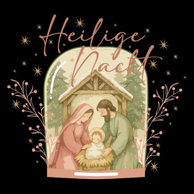 Holy Night Nativity Scene