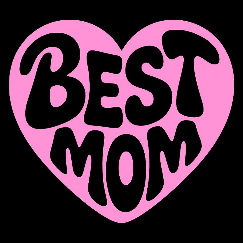 Beste Mama Herzdesign