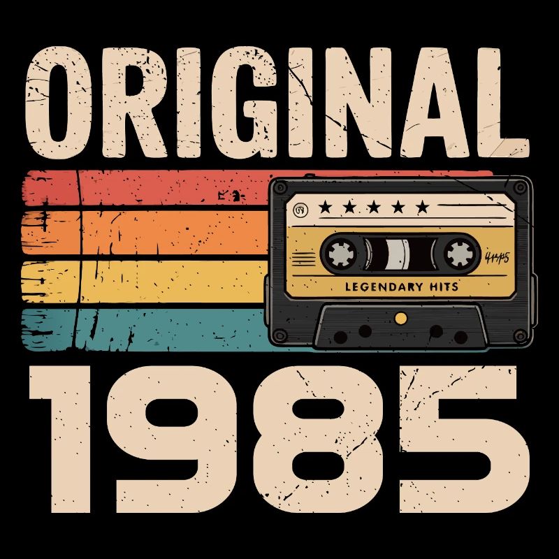 Originales 1985er Retro-Jubiläum 1985