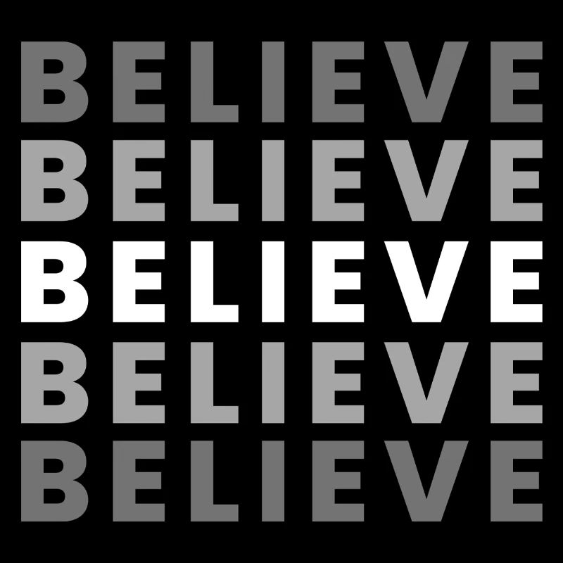 Glauben im Raster – Grau Weiß