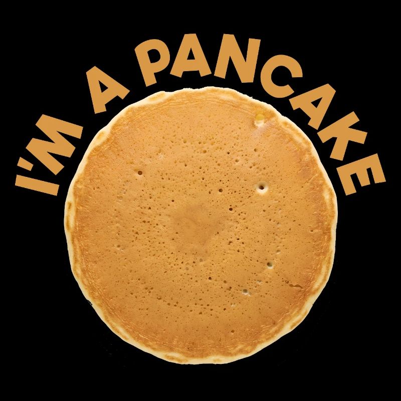 Je suis un déguisé de pancake Petit-déjeuner Halloween