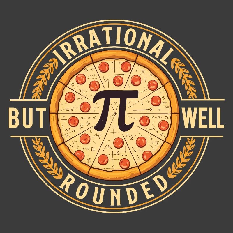 Irrational But Well Rounded Pi Day Math Nerd