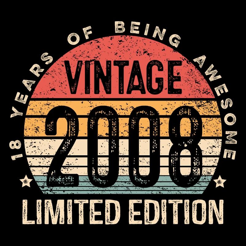 2008 Édition limitée 18 ans pour 18 ans