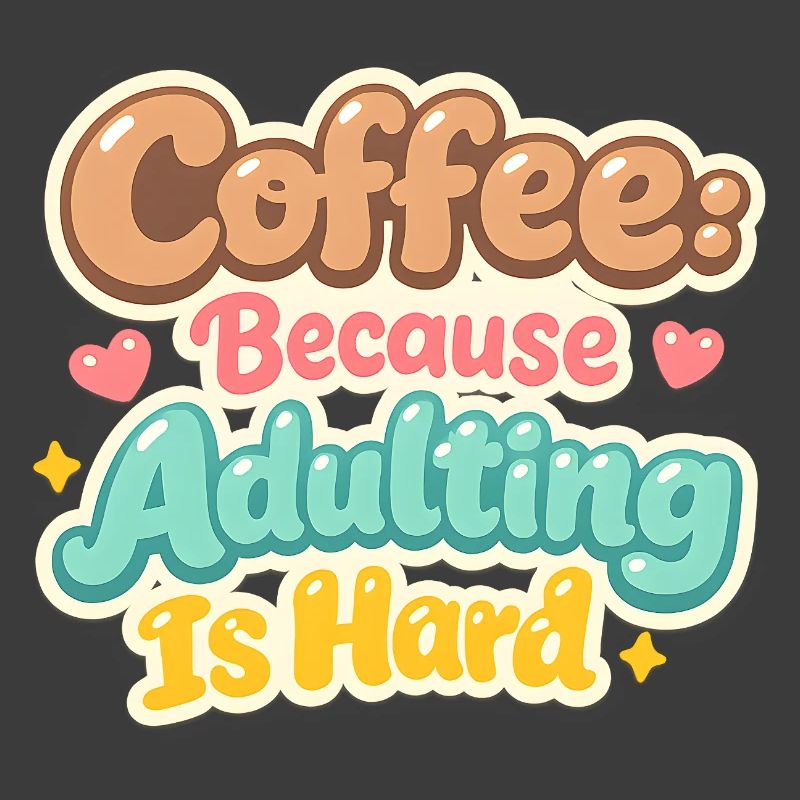 Du café parce que l’adulte, c’est difficile !