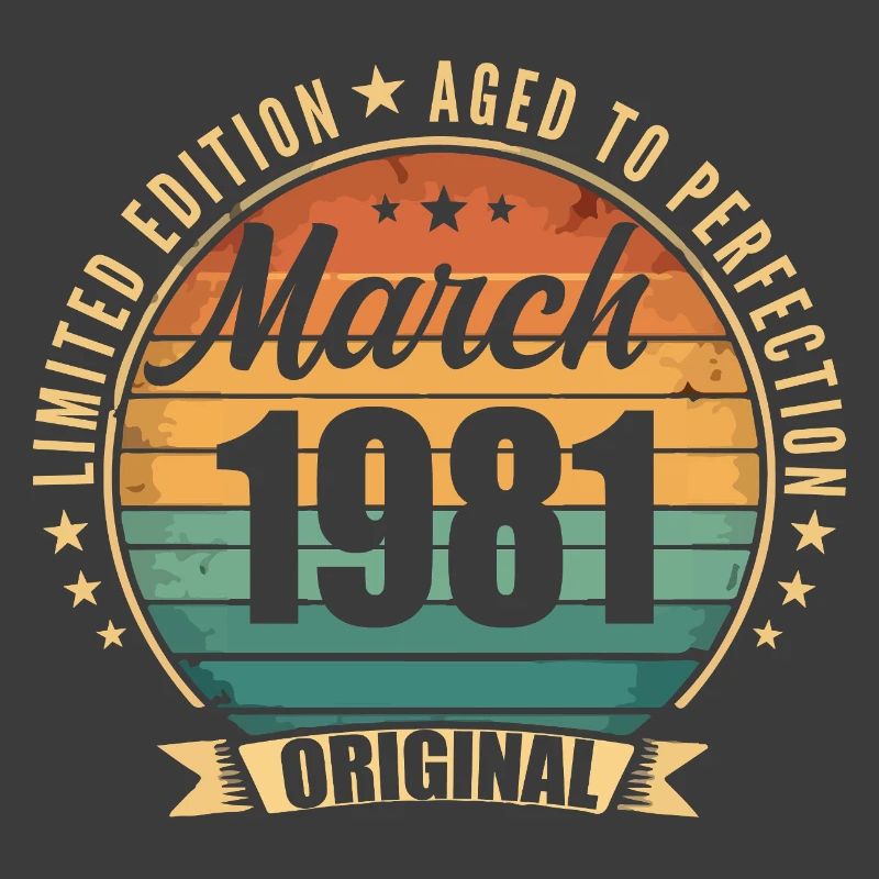 Mars 1981 Édition Limitée Retro Mars 1981