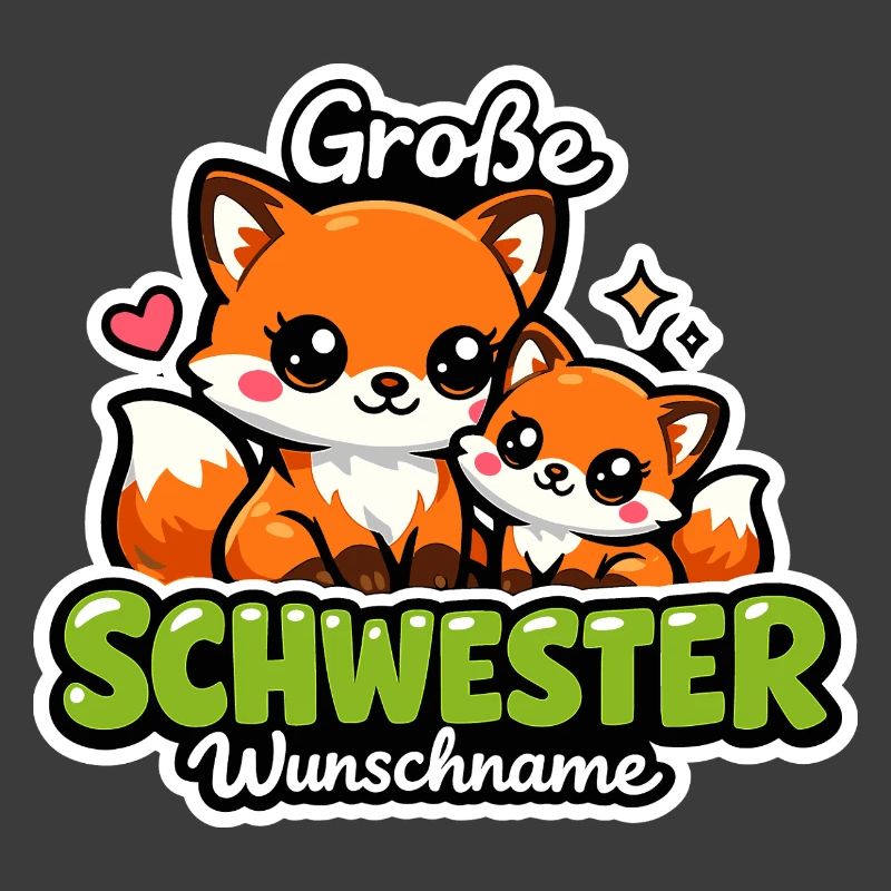 Big Sister Gift Foxes 2026