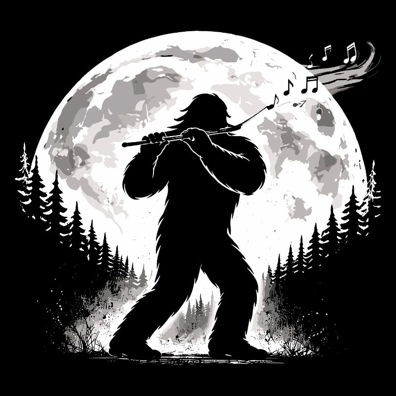 Bigfoot Flute Player