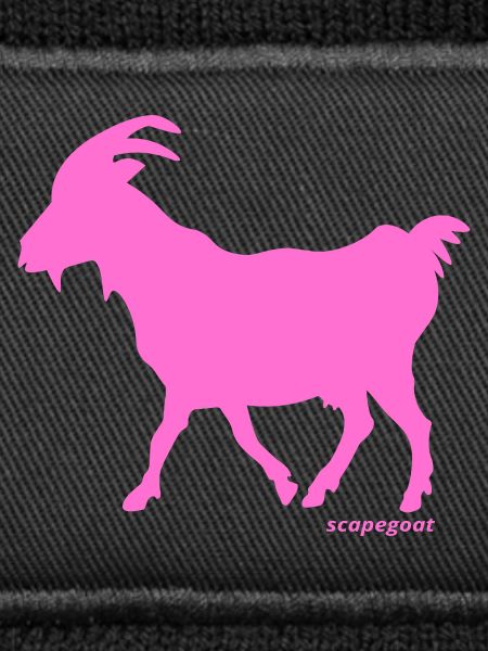 Scapegoat pink
