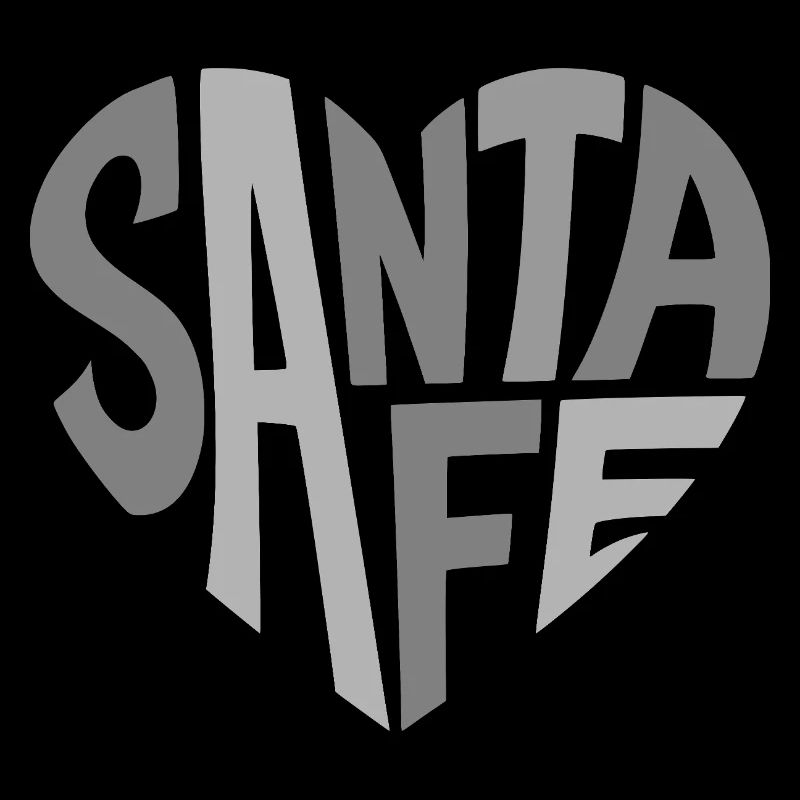 Santa Fe Typographic Logo