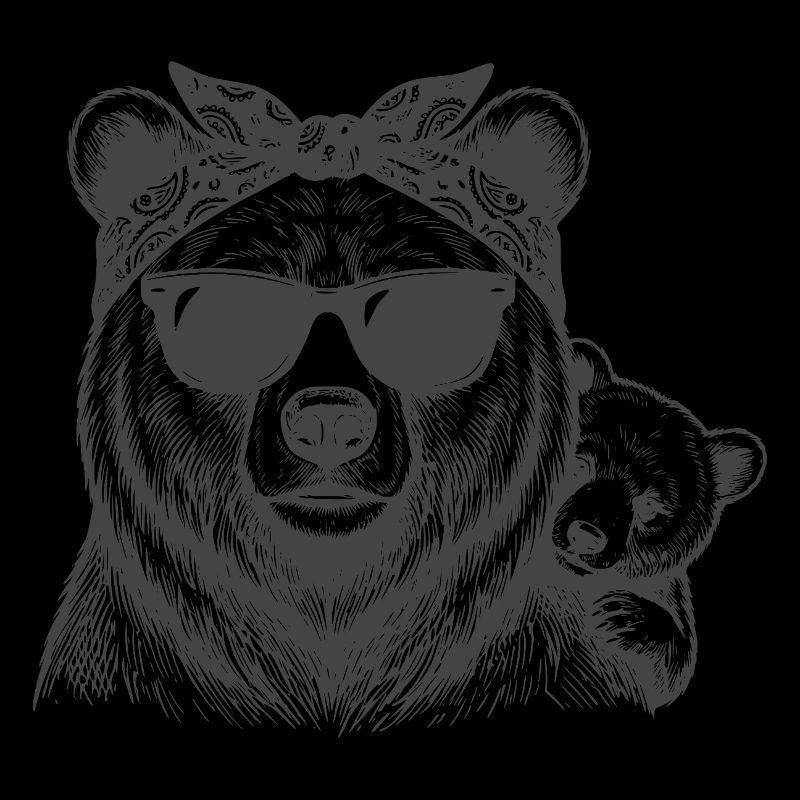 Mama Bär und Baby