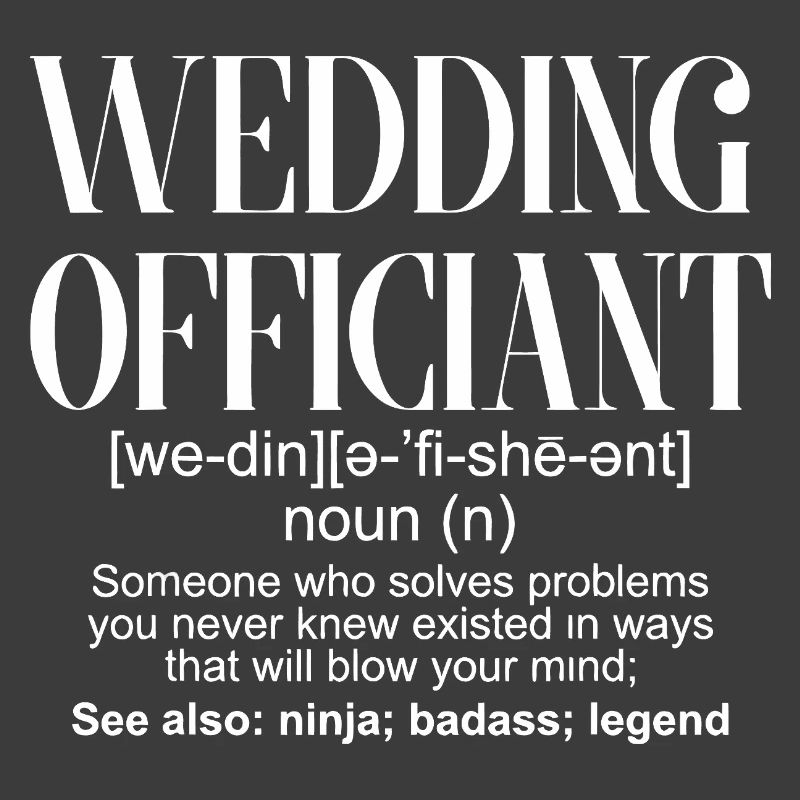 Wedding Officiant Definition