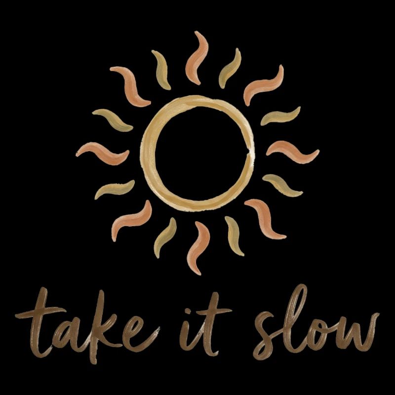 Take It Slow Sun Logo