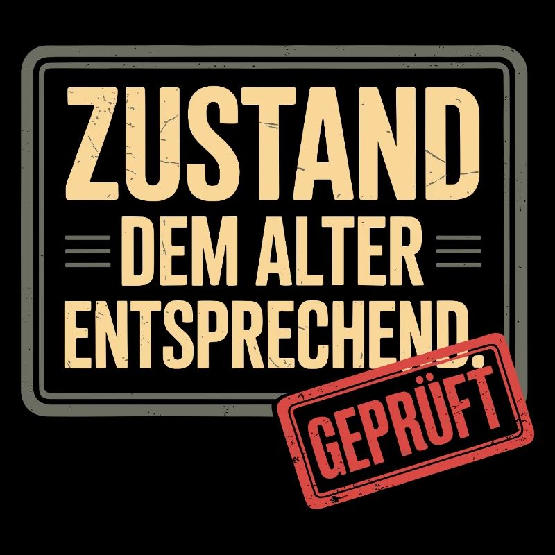 Zustand Dem Alter Entsprechend Oldtimer Geburtstag