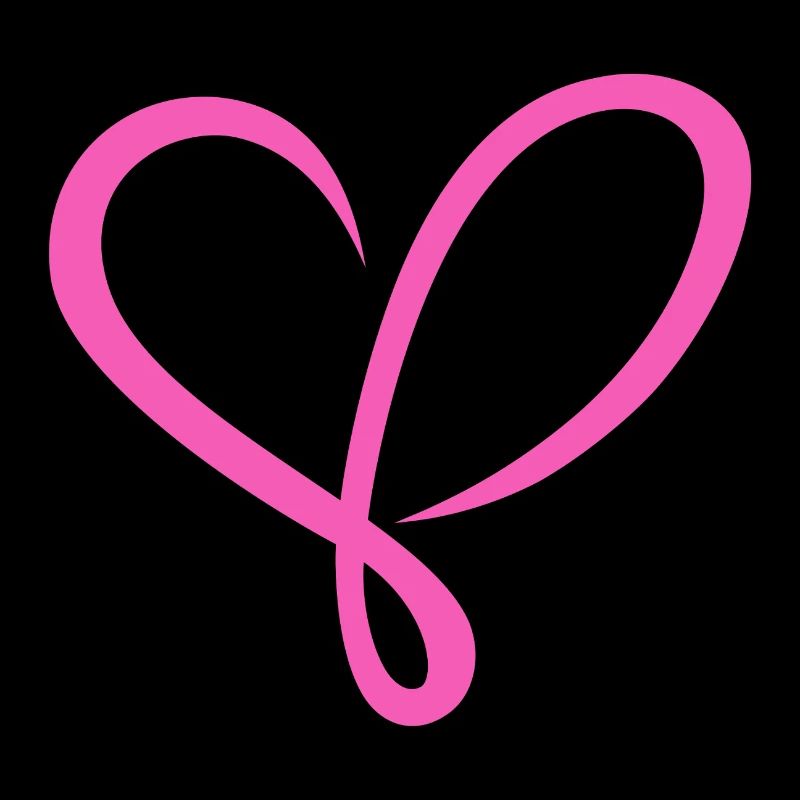 Heart pink