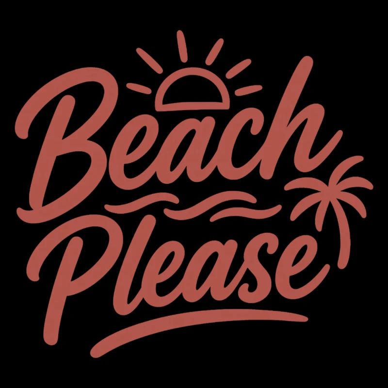 Plage, s’il vous plaît, Sunset Palm