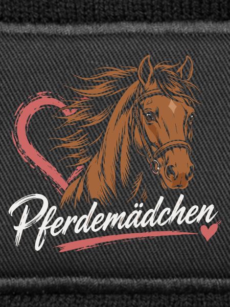 Pferdemädchen Herzlogo