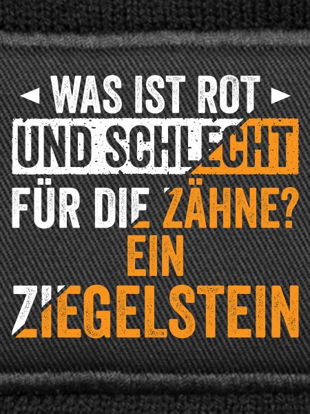 Roter Ziegelstein Witz 