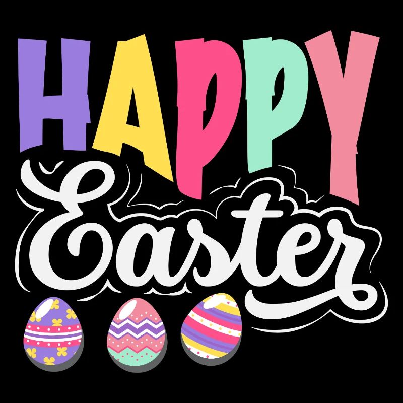 Happy Easter Sweet Easter Bunny Egg Hunt Easter Eggs