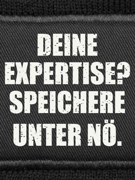 Sarkastischer Spruch