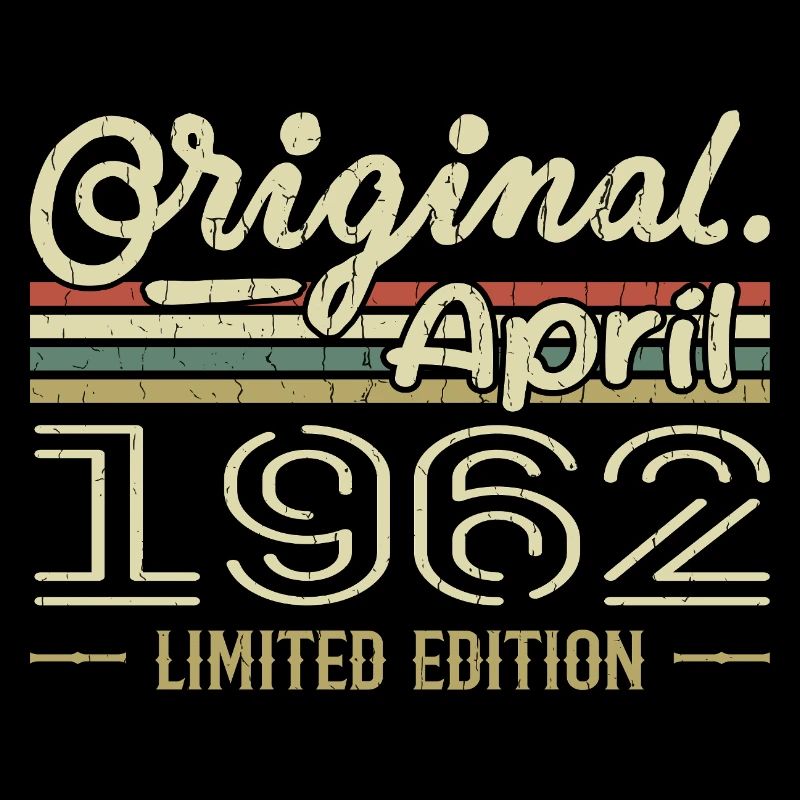 April 1962 63rd Birthday Gift April 1962
