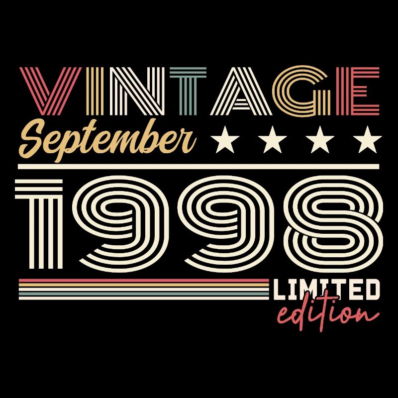Vintage Septembre 1998 Septembre 1998 September