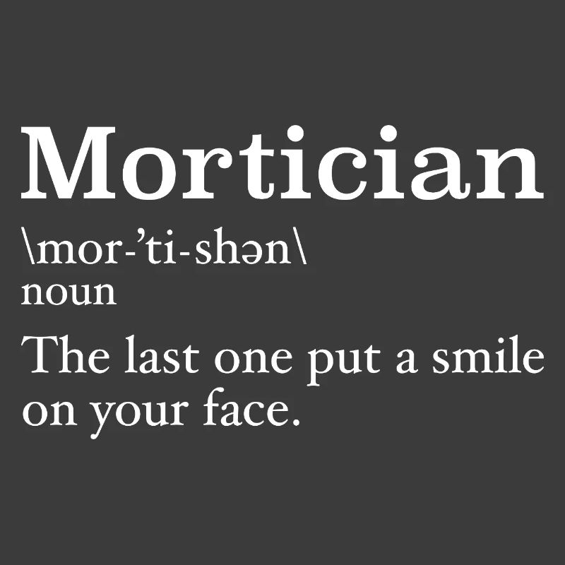 Bestatter Definition Studentin der Leichenkunde