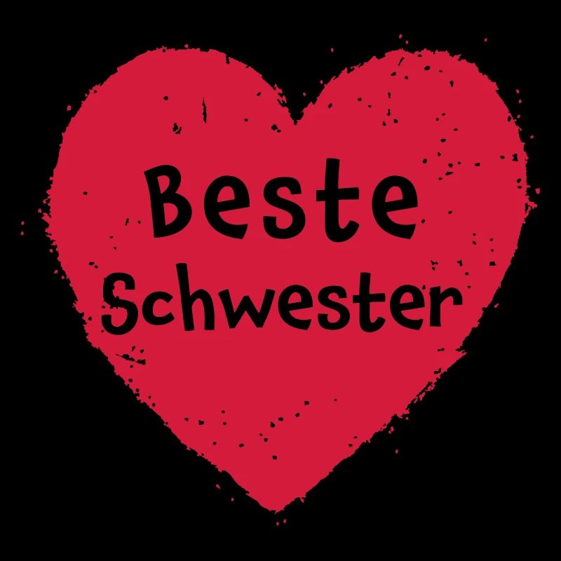 Beste Schwester Herz
