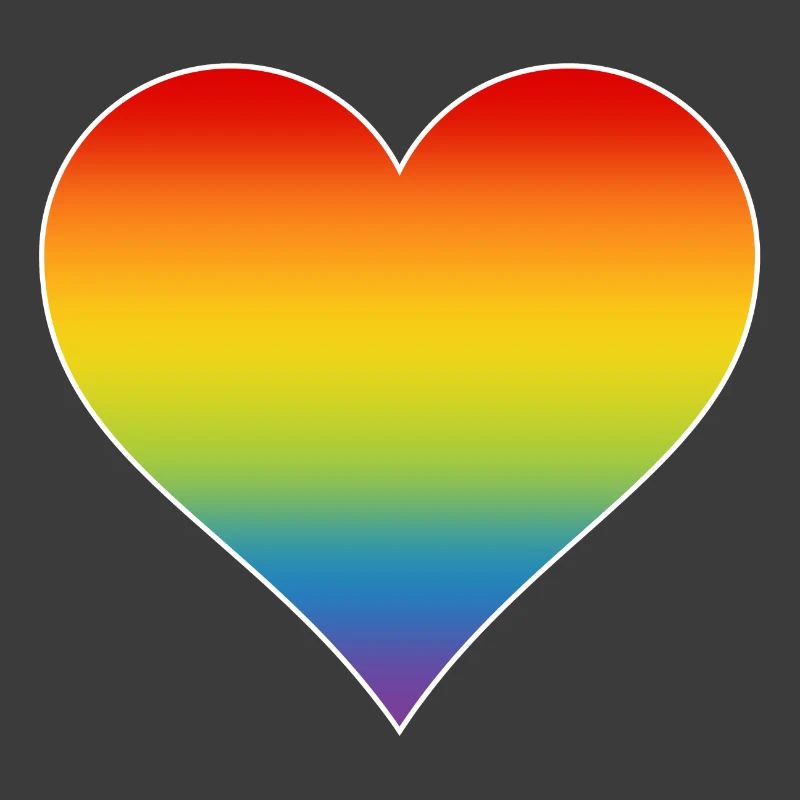 Rainbow Heart