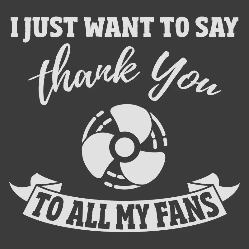 Schwitzen in der Sommerhitze Ventilator