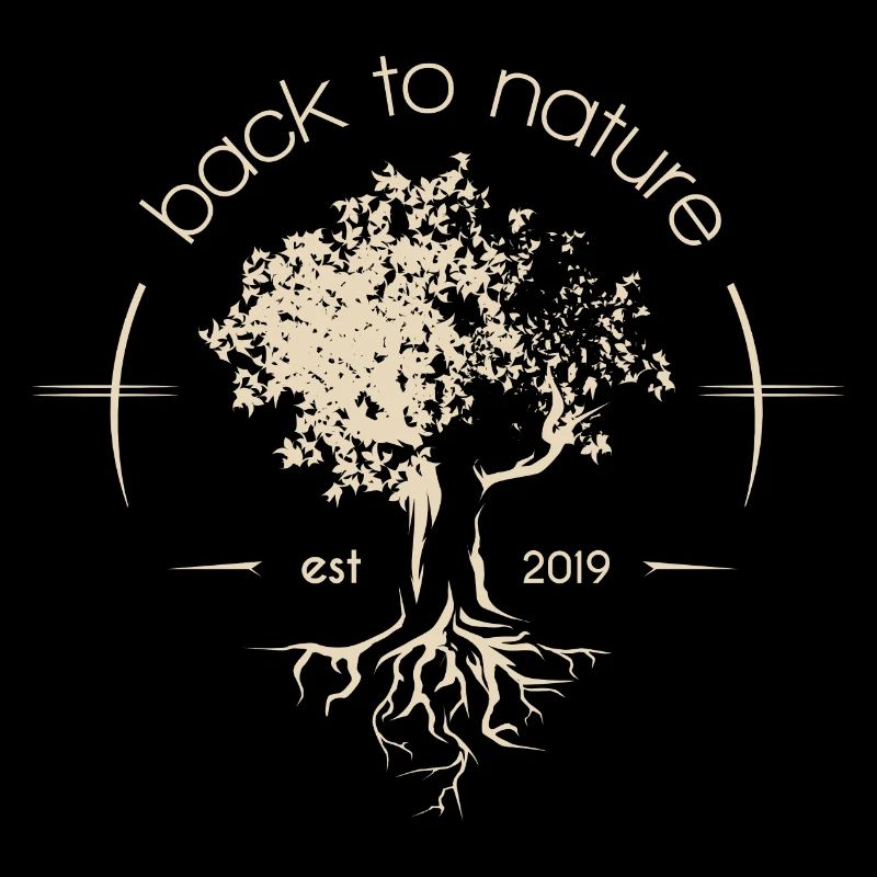 Tree, Forest, Nature, Symbol, Logo, Illustration, Association